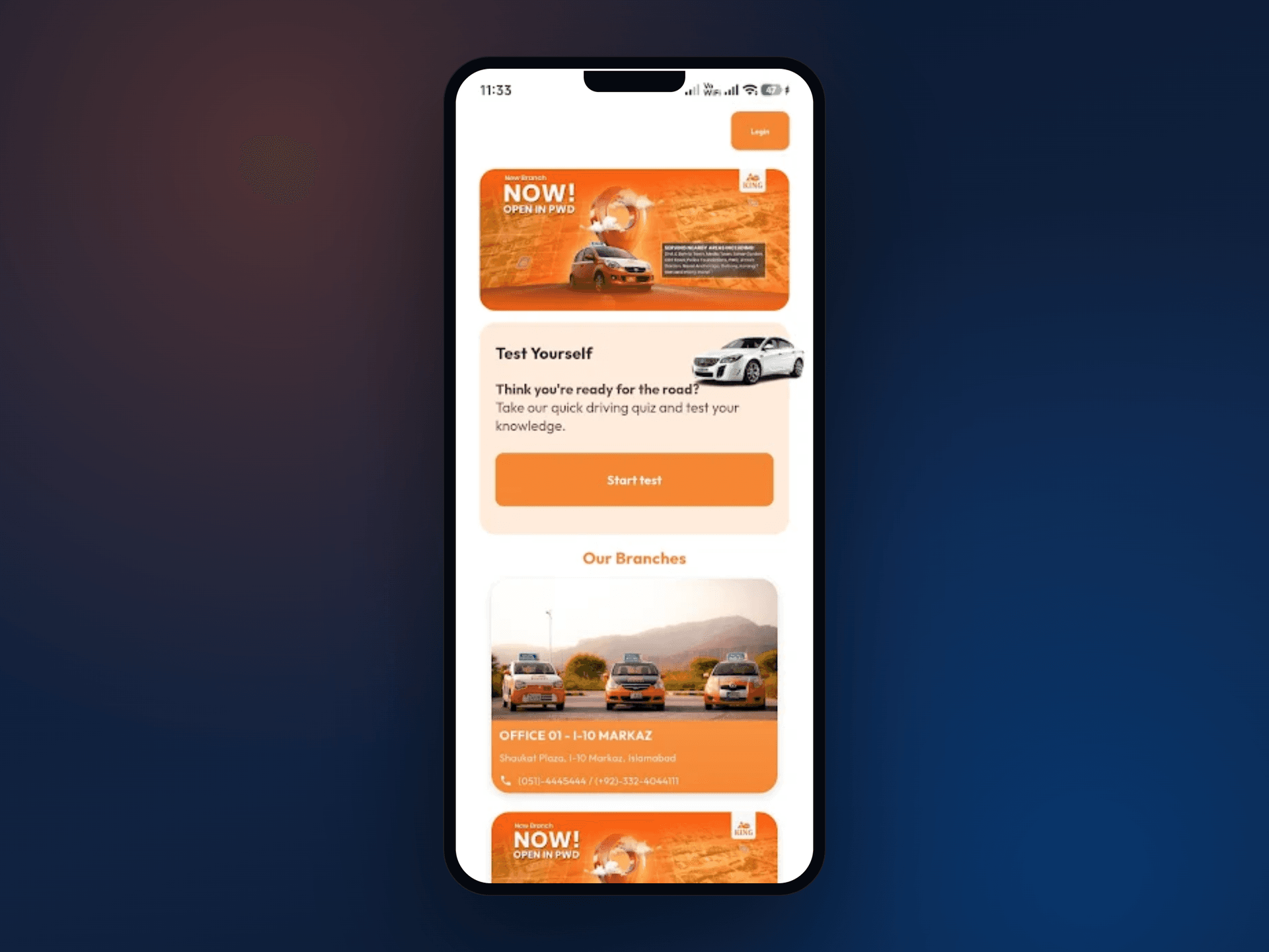 KDS App — the King Driving School mobile app