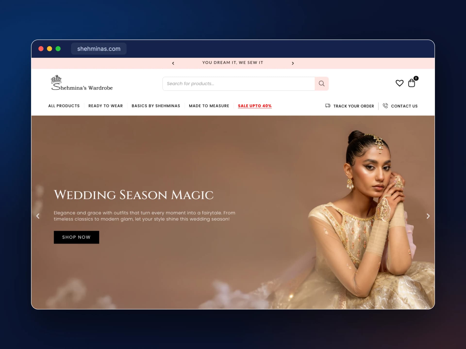 Shehmina's Wardrobe — Meta catalogue sales for a womenswear label