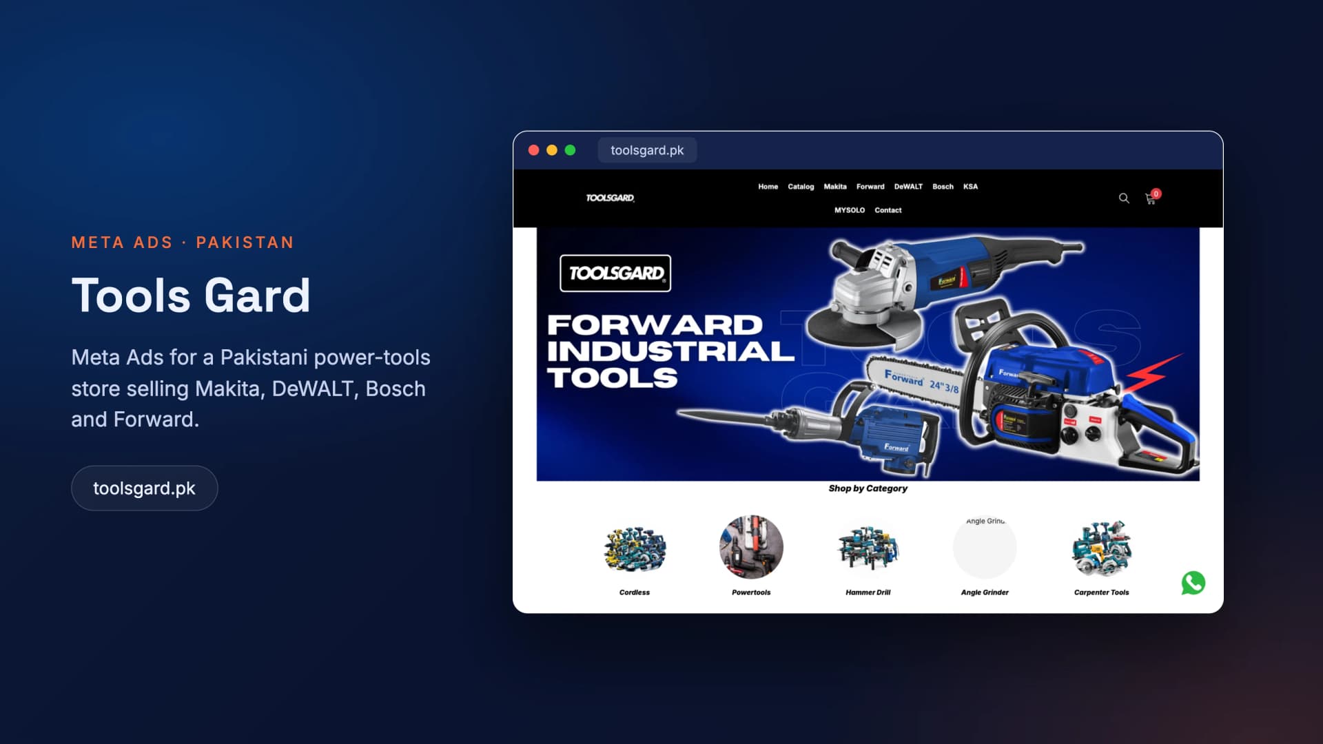 Tools Gard — Meta Ads case study
